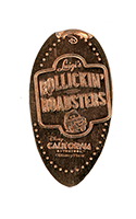 CA0210 Luigi's Rollickin' Roadsters pressed penny.