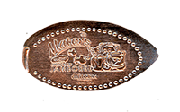 CA0270 Mater's Amazing Junkyard Jamboree 2021 re-engraved design pressed penny.