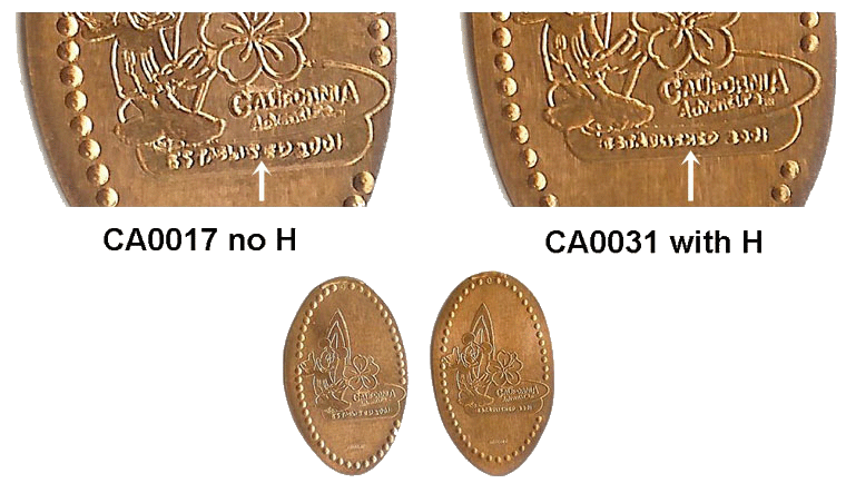 CA0017 and CA0031 comparison