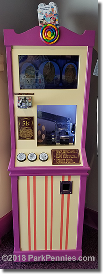 Disney California Adventure Inside Out pressed penny machine set CA0253-CA0255