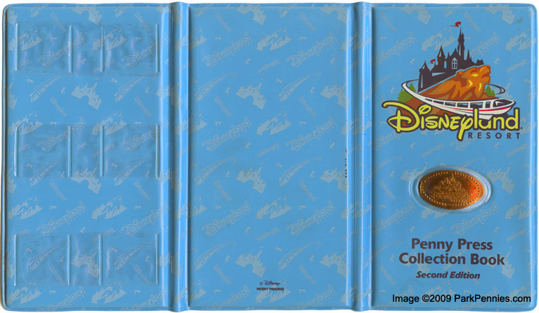 Disneyland pressed penny book second edition