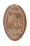 "Parade of Toys" debuts Disneyland Magical Milestones elongated pressed penny coin image