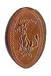 DL0030 Retired Simba pressed penny.