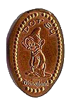 DL0042 Retired Dopey Dwarf pressed penny. 