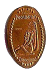 DL0048 Retired Pocahontas pressed penny. 