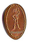 Picture of Woody from Toy Story souvenir pressed penny, pennies or elongated coin.