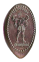 DL0104 RETIRED Hercules elongated quarter or elongated coin image.