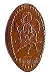 DL0112 RETIRED Jester Goofy pressed penny. 