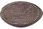 DL0130 Retired it's a small world elongated nickel or elongated coin image.