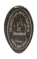 DL0168 Retired Walt's 100th Partners elongated quarter or elongated coin image.