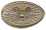 DL0225 Retired Mickey Mouse Rays pressed nickel image.