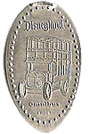DL0266 RETIRED Omnibus pressed nickel or elongated Disney coin image. 