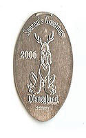 Click here to see any of these tiny Disneyland Pressed Pennies / Elongated Coins up close in Window #1.