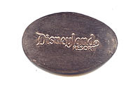 Disney pressed penny back stamp