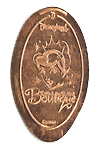  DL0493 Retired Bibbidi Bobbidi Boutique Princess pressed penny or elongated coin image.