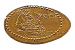 DL0510 Brer Bear, Fox, & Rabbit pressed penny or elongated coin image.
