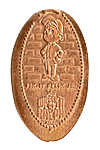 DL0532a Fix It Felix Jr. Wreck It Ralph pressed penny elongated coin image.