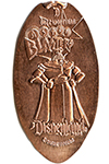 DL0582 Zurg pressed penny elongated coin image. 