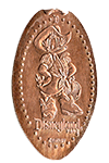 DL0583 Frontier Daisy pressed penny