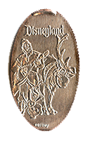 Disneyland pressed penny picture. Click to Zoom.