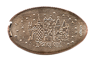 DL0592 it's a small world attraction elongated quarter or elongated coin image.