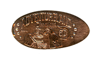 DL0604 60th Tiki Room Adventureland pressed penny