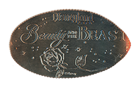 Beauty and the Beast , Disneyland  ®  Park elongated quarter reverse 