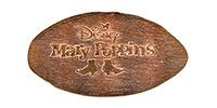 DL0696-698 Mary Poppins pressed coin stampback