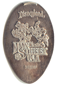 The Main Street USA pressed nickel, the DL0415 - DL0432. 