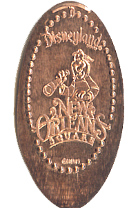 Goofy New Orleans Square Lands Set pressed coin #4