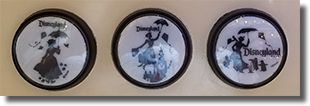 Mary Poppins pressed penny machine marquee buttons 4-8-2019