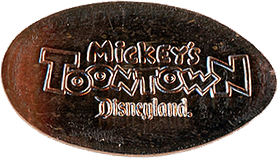DL0768-775 Mickey and Minnie's Runaway Railway pressed penny reverse.