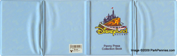 Disneyland Resort Pressed Penny Collector Book
