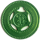 Newer GreenDisney Medal Typer Token