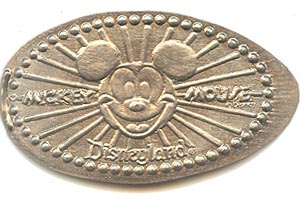 Mickey Mouse Rays Penny Press Nickel