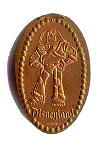 Buzz Lightyear from Toy Story, Pressed Penny
