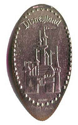 Mickey Mouse Rays Penny Press Nickel