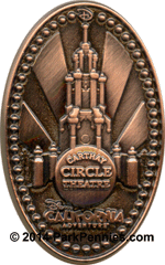 Carthay Circle Theater pressed penny pin