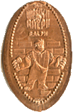 Wreck It Ralph pressed penny