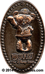 Duffy The Disney Bear pressed penny pin