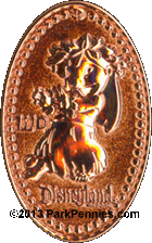 Lilo WDI pressed penny pin