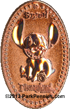 Stitch WDI pressed penny pin