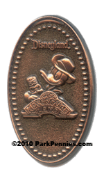 Adventureland Pressed Penny Disney Pin