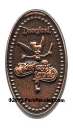 Tinker Bell Fantasyland Pressed Penny Disney Pin
