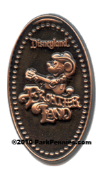 Frontierland Pressed Penny Disney Pin