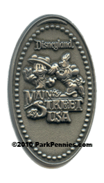 Main Street USA Pressed Penny Disney Pin