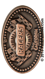 Radiator Springs Logo pressed penny pin