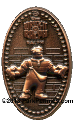 Wreck It Ralph pressed penny pin