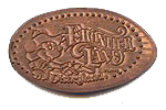 DN0006 Frontier Land Mickey prototype pressed penny