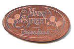 DN0009 Minnie and Mickey Main Street prototype pressed penny
